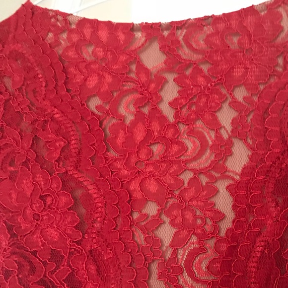 Size 4 Red Ralph Lauren Dress - Picture 3 of 8